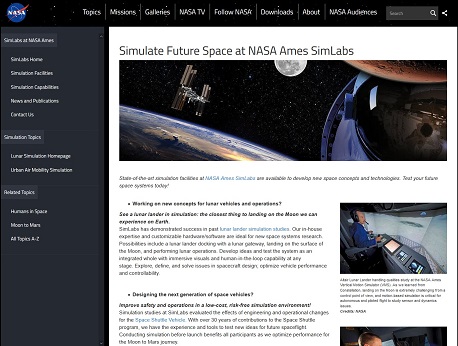 NASA_sims&training